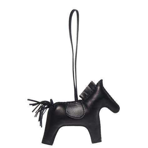 hermes milo charm|HERMES Milo Lambskin Grigri Rodeo Pegase Horse Bag Charm .